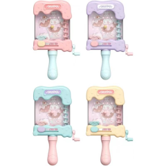 Máquina recolectora de frijoles con manivela manual para helado