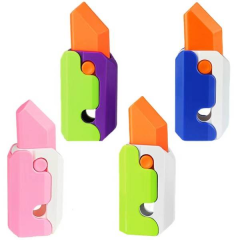 cuchillo zanahoria 3D