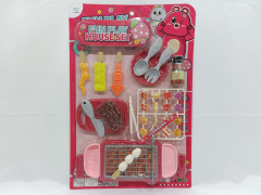 Brochetas caseras para parrilla de barbacoa