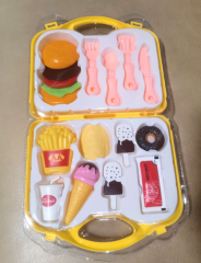 Caja de almacenamiento de comida rápida 17PCS