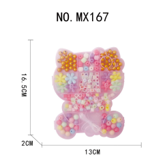 Caja de cuentas de rompecabezas de bricolaje