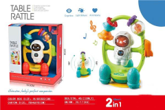 Vajilla de comida serie Play House, juguetes de mesa para bebé con luz y sonido de astronauta