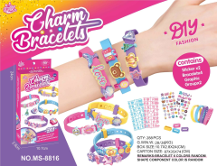 Correa de pulsera con patrón de cuentas de bricolaje