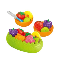 Serie de ensalada de frutas de melón dulce