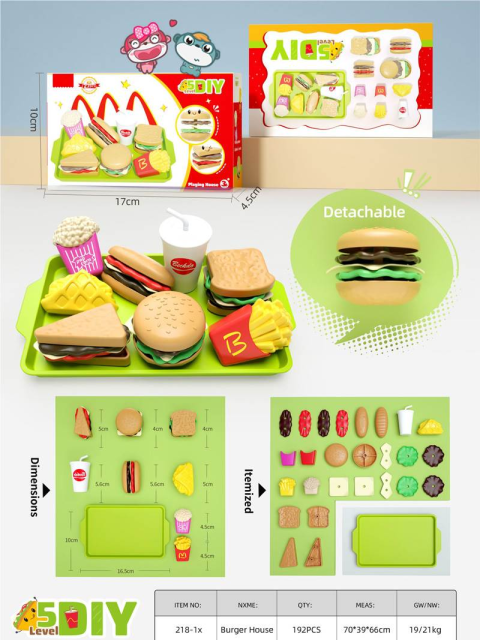 conjunto de sándwich