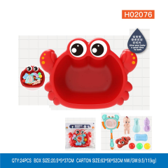 Lavabo de colección de cangrejo de dibujos animados de bano