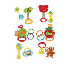 Sonajero de serie para bebés y ninos pequenos/sonajero para bebé con campana de cabecera