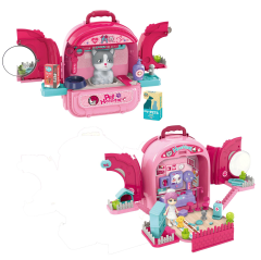 Mochila para mascotas 3 en 1-Gato