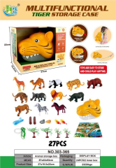 Caja de almacenamiento de tigre