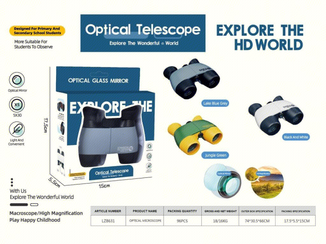 telescopio óptico