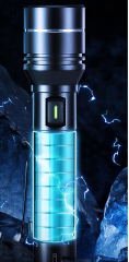 Strong light zoom flashlight 1000 lumens long life---The product is a free gift after purchasing any product and cannot be purchased separately.