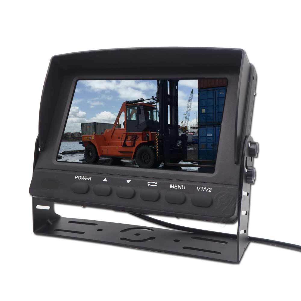7 inch waterproof car monitoring screen