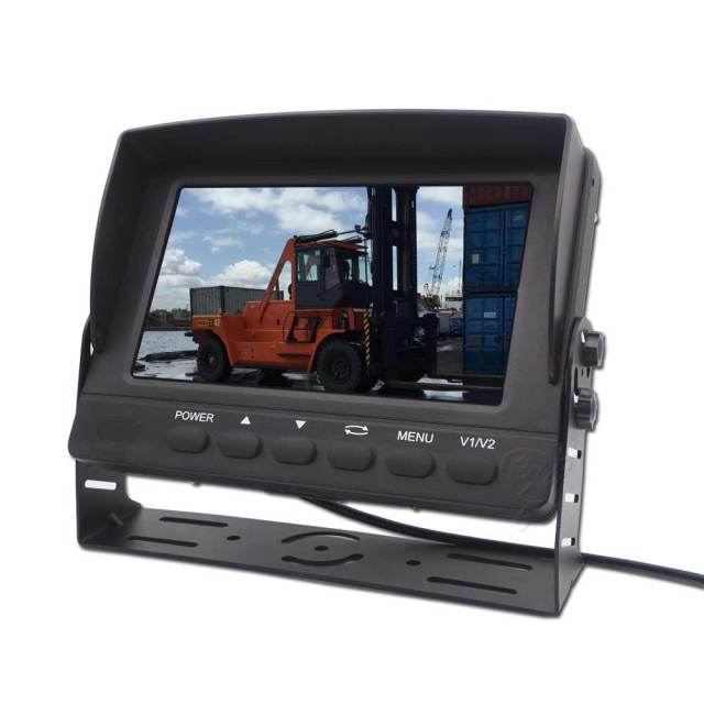 7 inch waterproof car monitoring screen