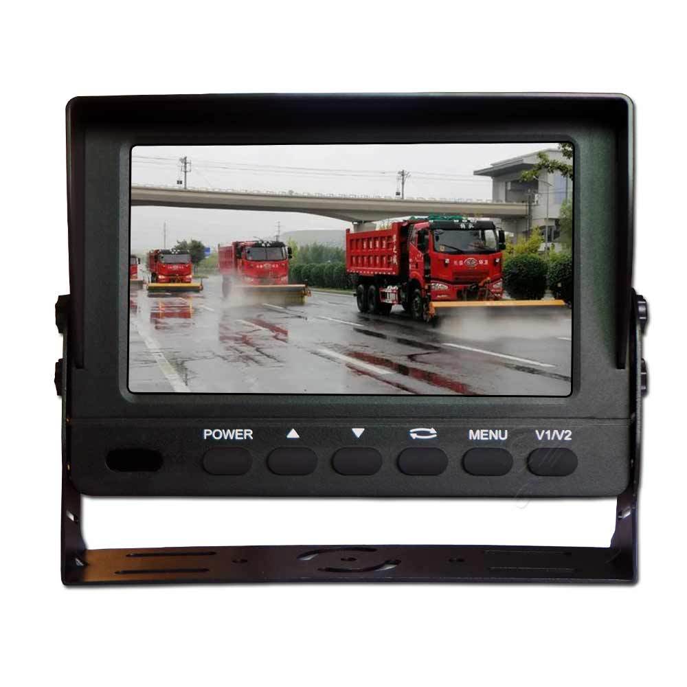 7 inch waterproof car monitoring screen