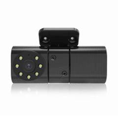 dual camera lens Night Vision in-car Mini Auto Backup Ir Camera For Taxi/SUV/School Bus security camera system