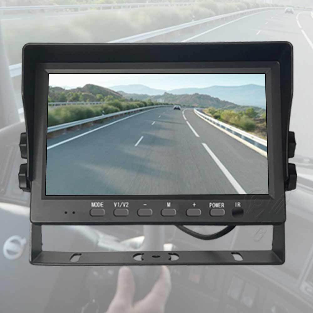 7 inch Screen 12V Rear View Bus Heavy Duty 24V Forklift RV Truck Vehicle AHD TFT 1080P 7 Inch HD LCD Car Monitor