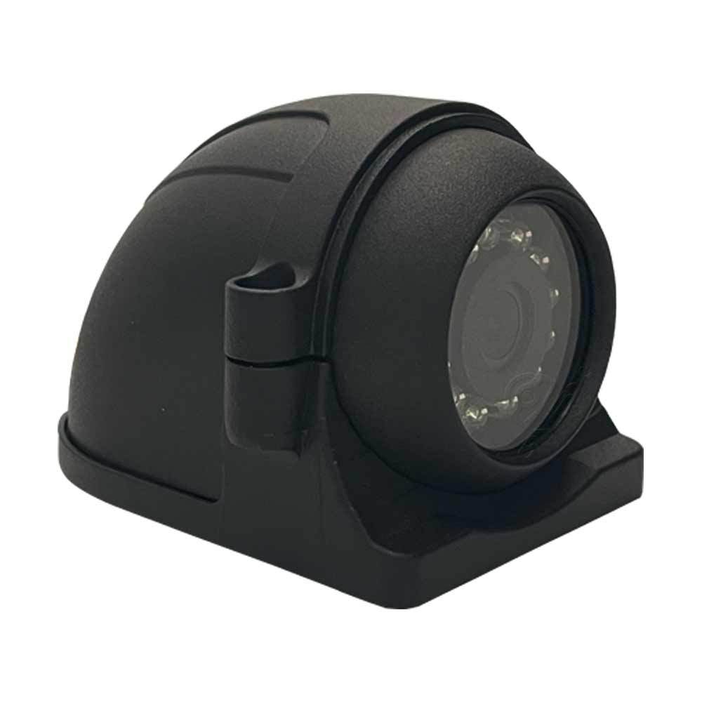 Side mounted night vision waterproof camera