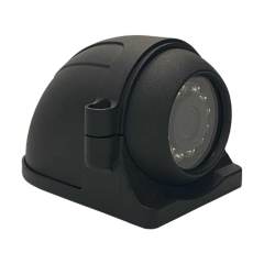 Side mounted night vision waterproof camera