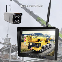 Wireless tower crane monitoring system