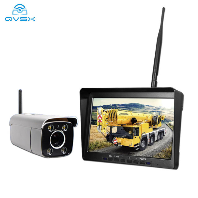 Wireless tower crane monitoring system