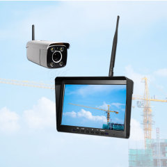 Wireless tower crane monitoring system