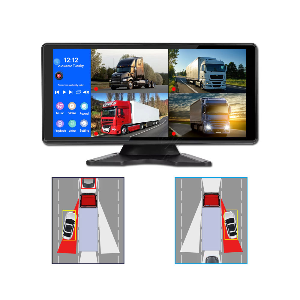 10.36 Inch Bus Monitoring 4 Way Camera System Monitoring Bsd Blind Area Car Camera Bus Truck Car multimedia monitoring machine,10.36 Inch Bus Monitoring 4 Way Camera System Monitoring Bsd Blind Area Car Camera Bus Truck Car multimedia monitoring machine