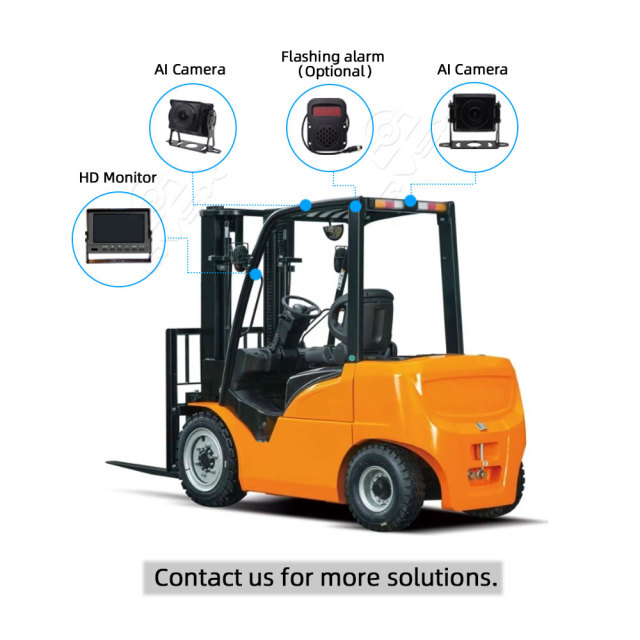 AI BSD Blind Spot Detection System Vehicle And Pedestrian Active Detection Anti Collision Warning Forklift System,AI BSD Blind Spot Detection System Vehicle And Pedestrian Active Detection Anti Collision Warning Forklift System