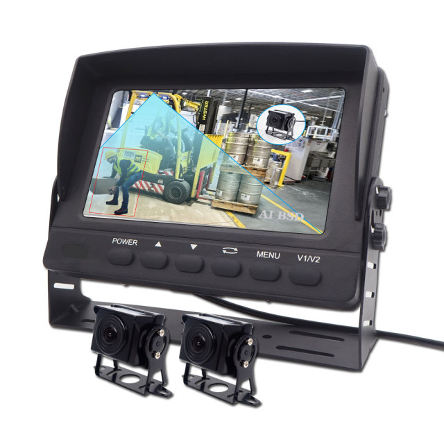 AI BSD Blind Spot Detection System Vehicle And Pedestrian Active Detection Anti Collision Warning Forklift System,AI BSD Blind Spot Detection System Vehicle And Pedestrian Active Detection Anti Collision Warning Forklift System