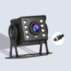 IP68 Waterproof 8 Led Car Rear View Reversing Parking Backup Camera Night Vision For 12v Bus Truck,IP68 Waterproof 8 Led Car Rear View Reversing Parking Backup Camera Night Vision For 12v Bus Truck