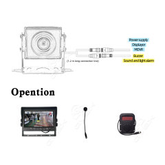 1080p HD AI BSD Smart Rear View Camera with Blind Spot Detection Pedestrian Vehicle Voice Alarm Safety Driving Monitoring System,1080p HD AI BSD Smart Rear View Camera with Blind Spot Detection Pedestrian Vehicle Voice Alarm Safety Driving Monitoring System