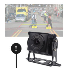 1080p HD AI BSD Smart Rear View Camera with Blind Spot Detection Pedestrian Vehicle Voice Alarm Safety Driving Monitoring System,1080p HD AI BSD Smart Rear View Camera with Blind Spot Detection Pedestrian Vehicle Voice Alarm Safety Driving Monitoring System
