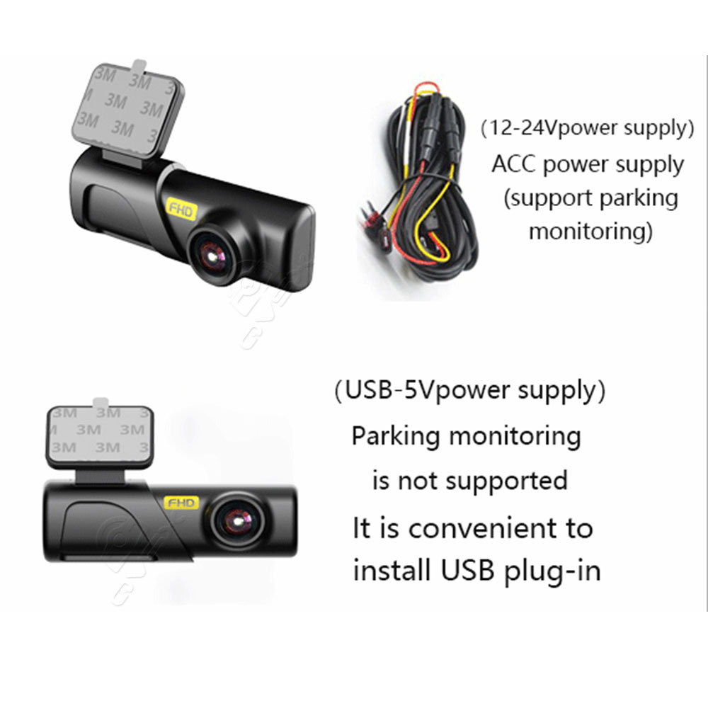 1080p WiFi Car Camera 140 Degree Dash Cam DVR with Front View 2K Blackbox Drive Recorder in Black Color by Dash,1080p WiFi Car Camera 140 Degree Dash Cam DVR with Front View 2K Blackbox Drive Recorder in Black Color by Dash