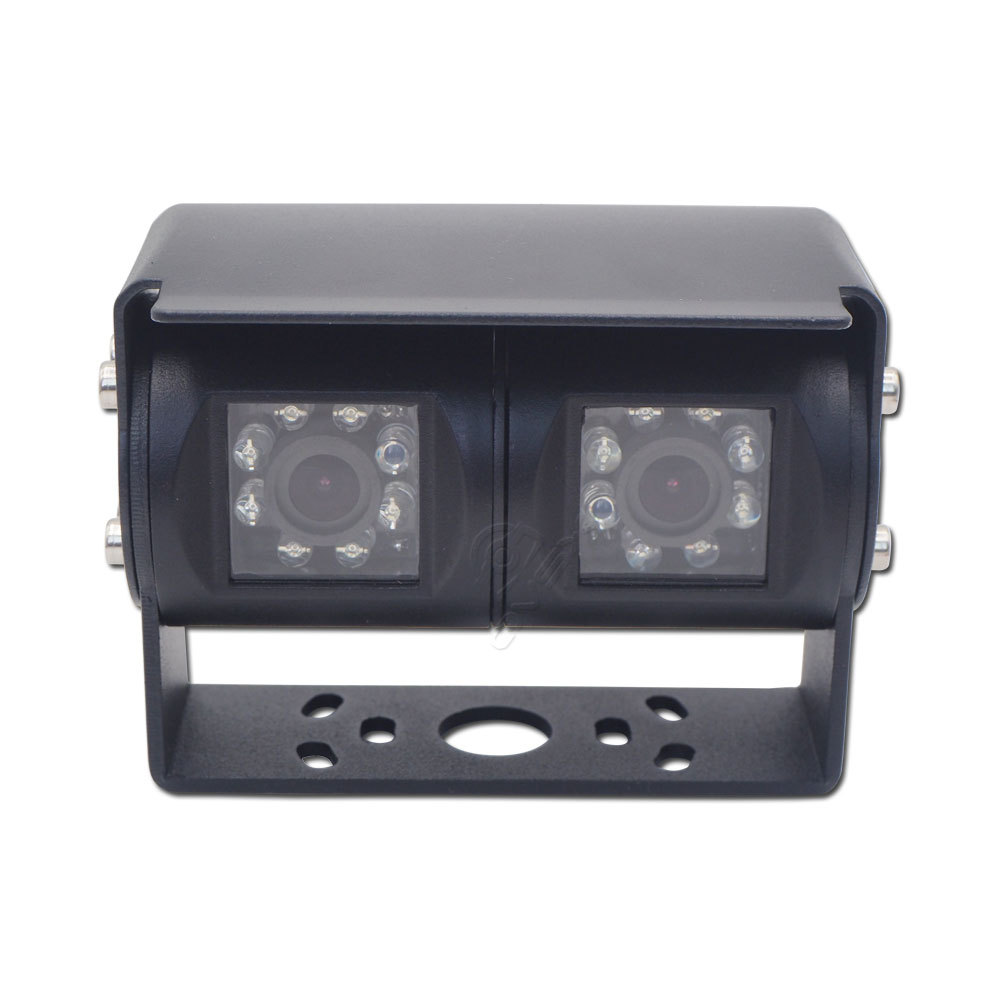 AHD CVBS Dual Lens Wide Angle Backup Camera for Trucks IP68 Waterproof Night Vision Rear View with High Visibility,AHD CVBS Dual Lens Wide Angle Backup Camera for Trucks IP68 Waterproof Night Vision Rear View with High Visibility
