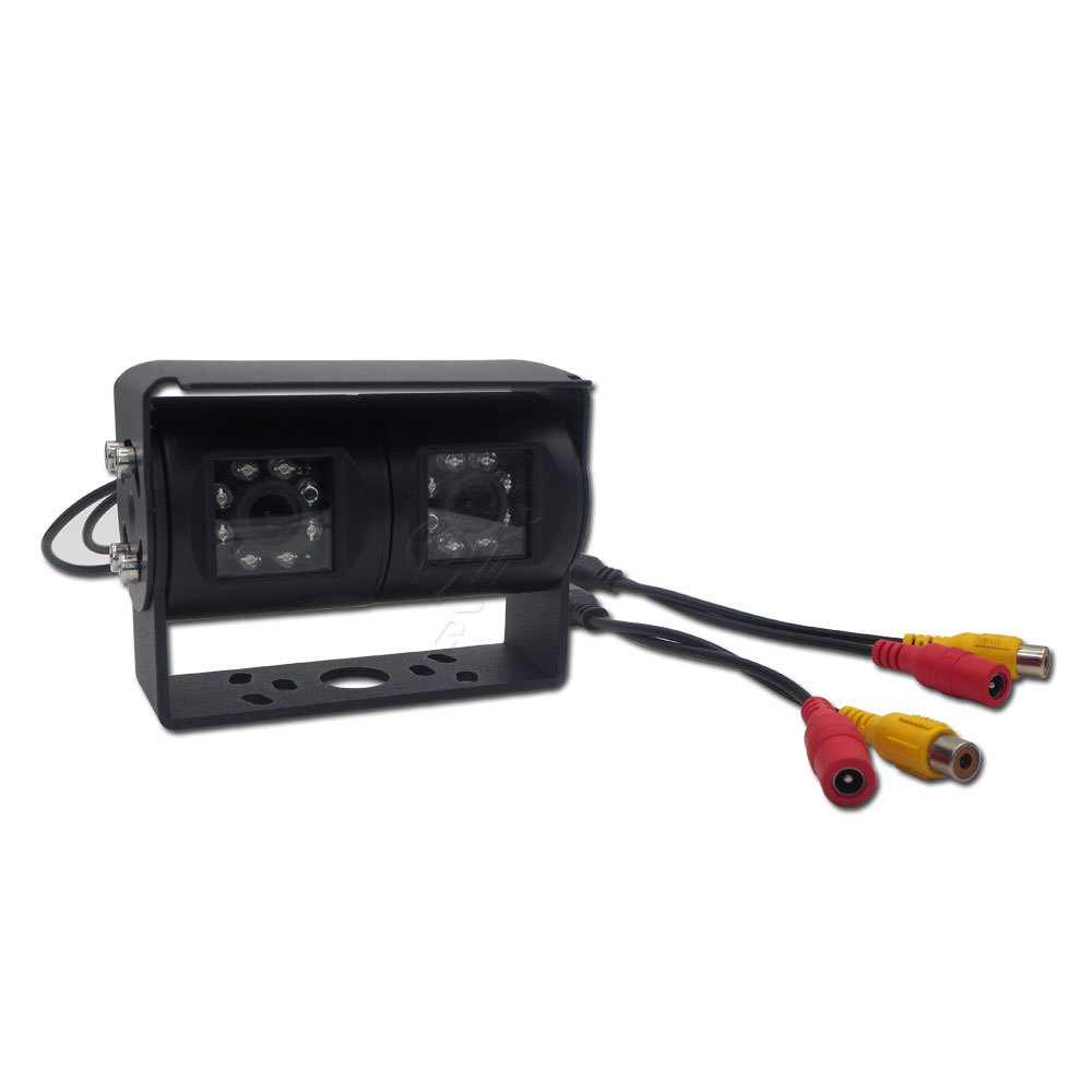 AHD CVBS Dual Lens Wide Angle Backup Camera for Trucks IP68 Waterproof Night Vision Rear View with High Visibility,AHD CVBS Dual Lens Wide Angle Backup Camera for Trucks IP68 Waterproof Night Vision Rear View with High Visibility