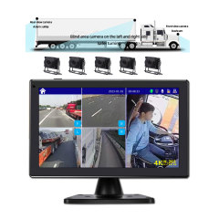 5CH 10.1 Inch Touch Screen Intelligent Human Vehicle Recognition Anti Collision Blind Spot Detection Monitor Vehicle DVR,5CH 10.1 Inch Touch Screen Intelligent Human Vehicle Recognition Anti Collision Blind Spot Detection Monitor Vehicle DVR