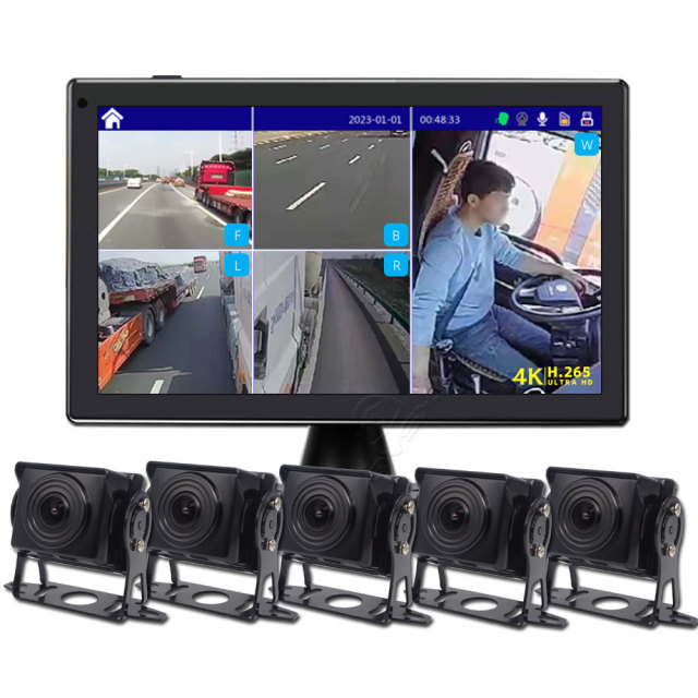 5CH 10.1 Inch Touch Screen Intelligent Human Vehicle Recognition Anti Collision Blind Spot Detection Monitor Vehicle DVR,5CH 10.1 Inch Touch Screen Intelligent Human Vehicle Recognition Anti Collision Blind Spot Detection Monitor Vehicle DVR