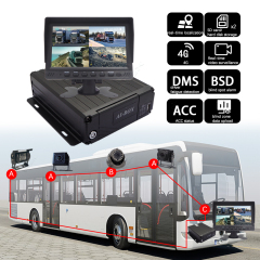 4CH Multi function Mobile DVR MDVR Monitoring System,4CH Multi function Mobile DVR MDVR Monitoring System