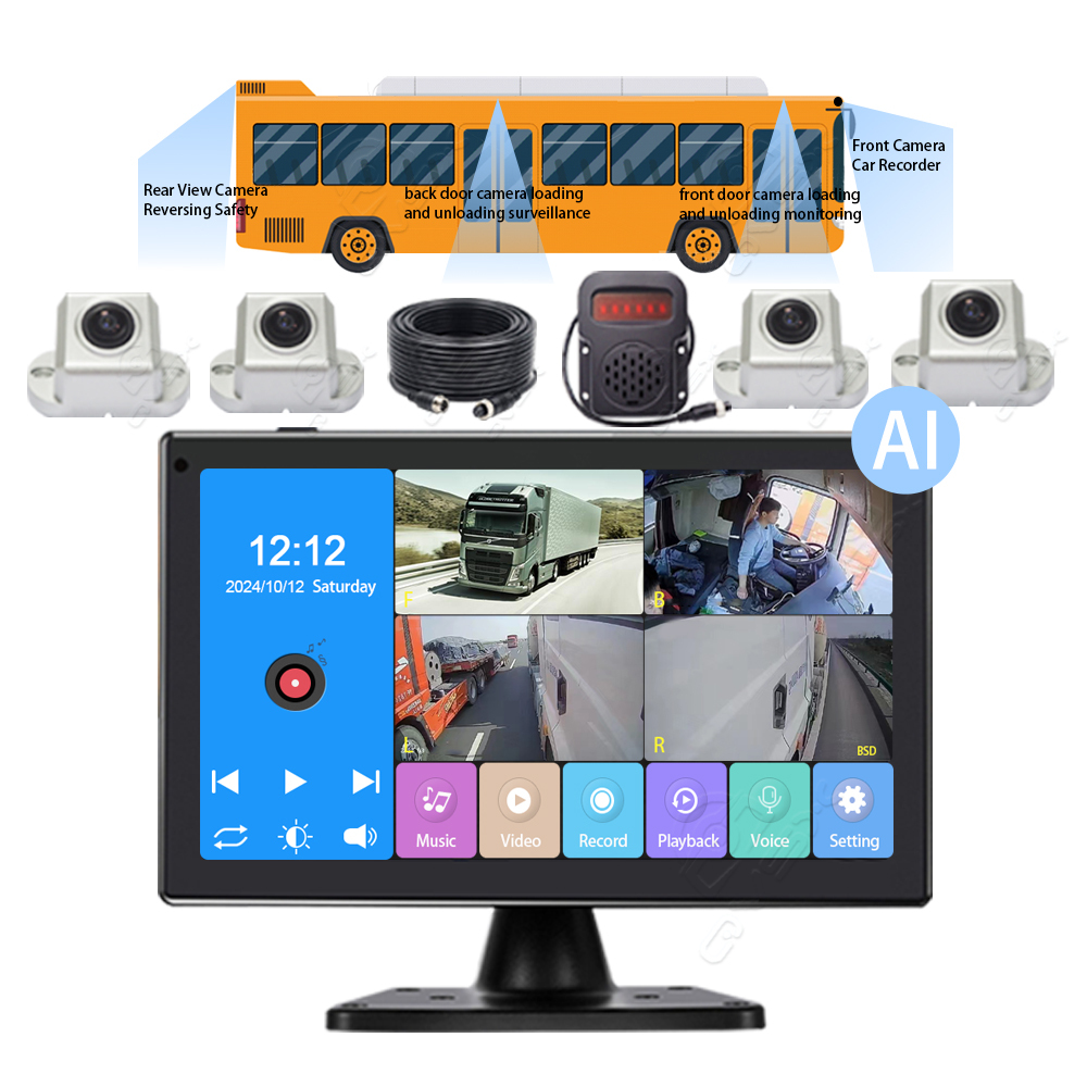 10.1-inch 4CH Voice-controlled BSD Touchscreen all-in-one Device Blind Spot Monitoring System Solution,10.1-inch 4CH Voice-controlled BSD Touchscreen all-in-one Device Blind Spot Monitoring System Solution
