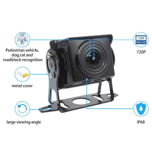 AI BSD Blind Spot Pedestrian Roadblock & Pet Detection Monitor System Solution Side Rear View Reverse Backup Camera,AI BSD Blind Spot Pedestrian Roadblock & Pet Detection Monitor System Solution Side Rear View Reverse Backup Camera