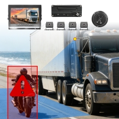 Smart Fleet Management MDVR System with 4G Live View GPS Tracking Split Screen Side View & Front Cameras 720P for Cargo Trucks,Smart Fleet Management MDVR System with 4G Live View GPS Tracking Split Screen Side View & Front Cameras 720P for Cargo Trucks