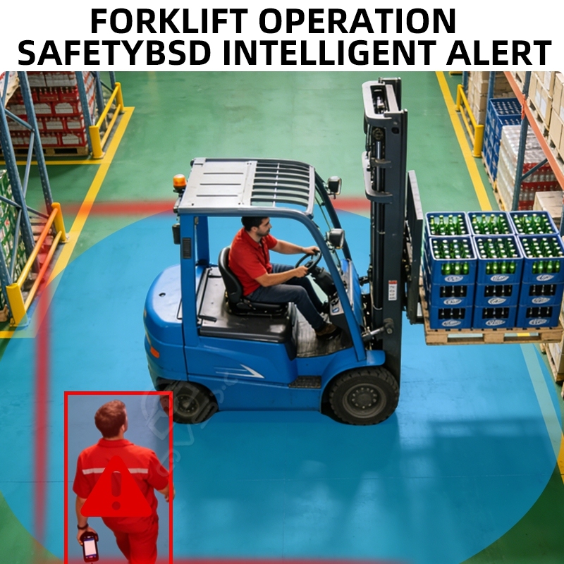 4CH Forklift Camera System – 360° Blind Spot Monitoring for Warehouses,4CH Forklift Camera System – 360° Blind Spot Monitoring for Warehouses
