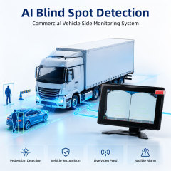 Commercial Vehicle Blind Spot Camera System | Eliminate Blind Spots & Enhance Fleet Safety,商用车盲区摄像头系统 | 消除盲区，提升车队安全