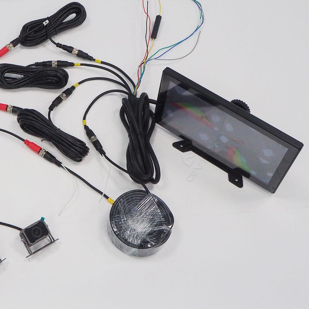 AI Camera Monitoring System for Construction Machinery | Rugged Blind Spot Detection & DVR for Excavators & Bulldozers,工程机械AI摄像头监控系统 | 挖掘机和推土机用防盲区检测与DVR