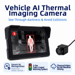 AI Thermal Imaging Vehicle Monitoring System with 7-Inch Touchscreen for Pedestrian, Vehicle & Animal Detection,AI Thermal Imaging Vehicle Monitoring System with 7-Inch Touchscreen for Pedestrian, Vehicle & Animal Detection