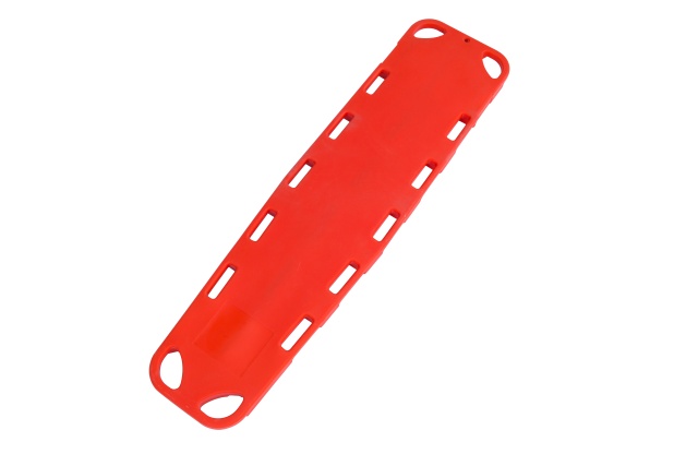 Red HDPE Spine Board For Emergency Rescue | HR-A008
