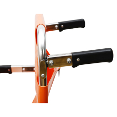 High Quality Aluminum Alloy Folding Stair Stretcher With Orange PVC Materials | HR-D007