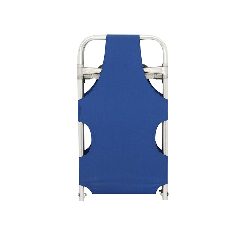 HR-C018 A High-Quality Aluminum Alloy Folding Stretcher with Wheels and Handles, crafted by folding stretcher manufacturer