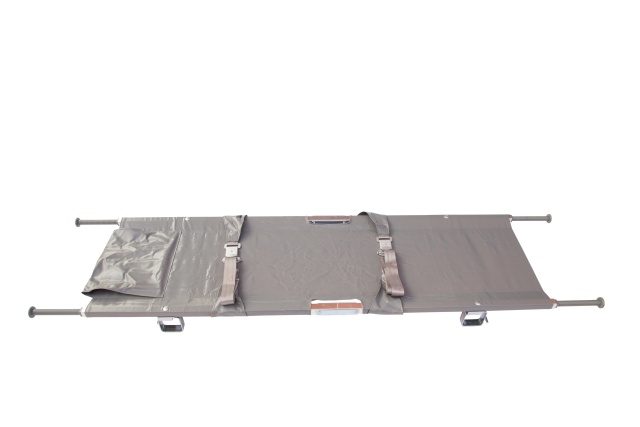 Aluminum Alloy Emergency Rescue Folding Stretcher With Handles | HR-C014