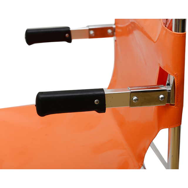 High Quality Aluminum Alloy Folding Stair Stretcher With Orange PVC Materials | HR-D007