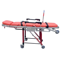High Quality Adjustable Aluminum Alloy Chair Ambulance Stretcher For First Aid | HR-E013
